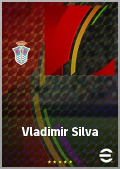 Vladimir Silva eFootball 2026 player card, 63 OVR LWF