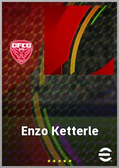 Enzo Ketterle eFootball 2026 player card, 61 OVR GK