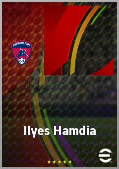 Ilyes Hamdia eFootball 2026 player card, 63 OVR CB