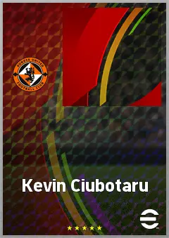 Kevin Ciubotaru eFootball 2026 player card, 65 OVR LB