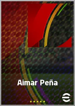 Aimar Peña eFootball 2026 player card, 61 OVR CF
