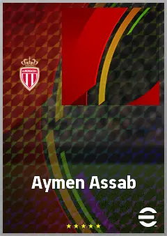 Aymen Assab eFootball 2026 player card, 60 OVR CMF