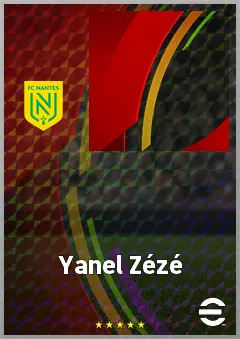 Yanel Zézé eFootball 2026 player card, 64 OVR GK