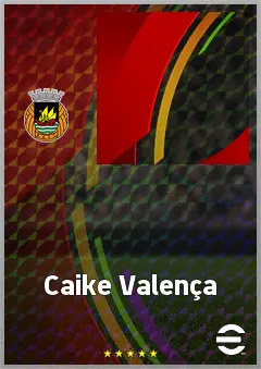 Caike Valença eFootball 2026 player card, 64 OVR CB