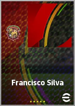 Francisco Silva eFootball 2026 player card, 61 OVR DMF