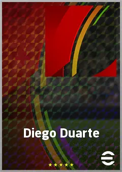Diego Duarte eFootball 2026 player card, 63 OVR RMF