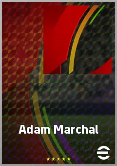 Adam Marchal eFootball 2026 player card, 64 OVR CB