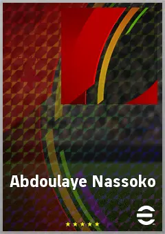 Abdoulaye Nassoko eFootball 2026 player card, 64 OVR CB
