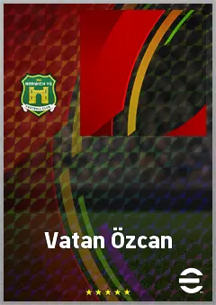 Vatan Özcan eFootball 2026 player card, 62 OVR LB