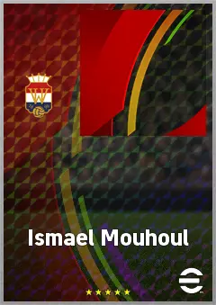 Ismael Mouhoul eFootball 2026 player card, 63 OVR LWF