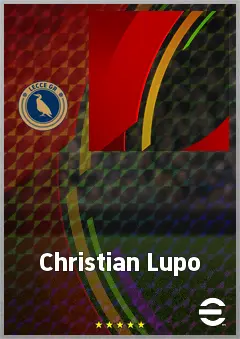 Christian Lupo eFootball 2026 player card, 64 OVR GK
