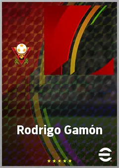 Rodrigo Gamón eFootball 2026 player card, 61 OVR RB