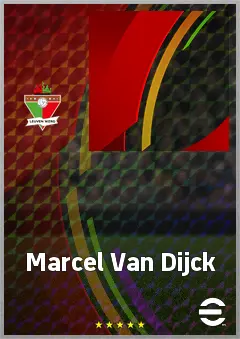 Marcel Van Dijck eFootball 2026 player card, 62 OVR GK