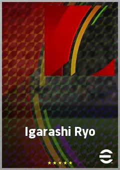 Igarashi Ryo eFootball 2026 player card, 60 OVR RMF