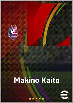 Makino Kaito eFootball 2026 player card, 59 OVR CB