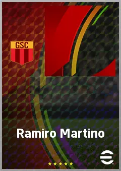 Ramiro Martino eFootball 2026 player card, 64 OVR LB
