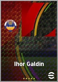 Ihor Galdin eFootball 2026 player card, 59 OVR GK