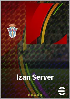 Izan Server eFootball 2026 player card, 61 OVR GK