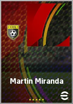 Martin Miranda eFootball 2026 player card, 61 OVR GK