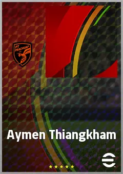 Aymen Thiangkham eFootball 2026 player card, 61 OVR CB