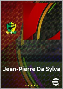 Jean-Pierre Da Sylva eFootball 2026 player card, 60 OVR LMF