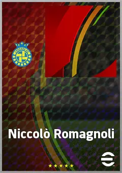 Niccolò Romagnoli eFootball 2026 player card, 63 OVR CB