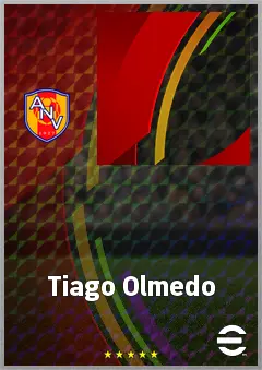 Tiago Olmedo eFootball 2026 player card, 60 OVR RB
