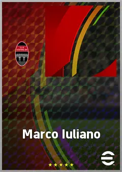 Marco Iuliano eFootball 2026 player card, 61 OVR CB