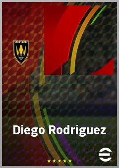 Diego Rodríguez eFootball 2026 player card, 59 OVR CMF