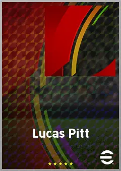 Lucas Pitt eFootball 2026 player card, 64 OVR RB