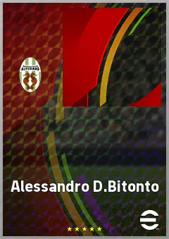 Alessandro D.Bitonto eFootball 2026 player card, 64 OVR CB