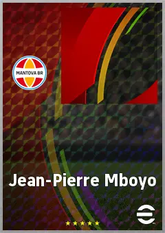 Jean-Pierre Mboyo eFootball 2026 player card, 66 OVR DMF