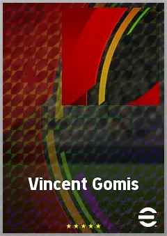 Vincent Gomis eFootball 2026 player card, 63 OVR GK