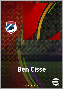 Ben Cisse eFootball 2026 player card, 64 OVR GK