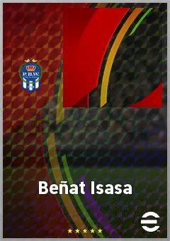 Beñat Isasa eFootball 2026 player card, 61 OVR LB