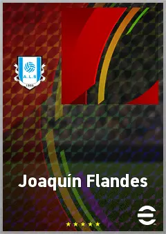 Joaquín Flandes eFootball 2026 player card, 62 OVR CB