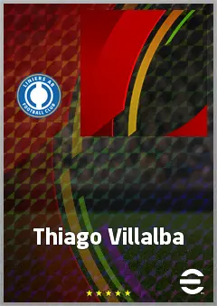 Thiago Villalba eFootball 2026 player card, 62 OVR DMF