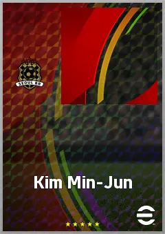 Kim Min-Jun eFootball 2026 player card, 60 OVR CMF