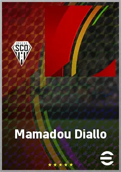Mamadou Diallo eFootball 2026 player card, 56 OVR CF