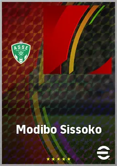 Modibo Sissoko eFootball 2026 player card, 59 OVR CMF