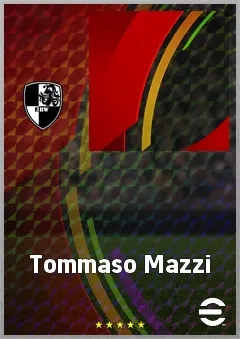 Tommaso Mazzi eFootball 2026 player card, 62 OVR GK