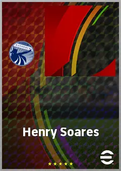 Henry Soares eFootball 2026 player card, 60 OVR CF