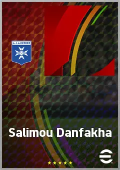 Salimou Danfakha eFootball 2026 player card, 59 OVR LB