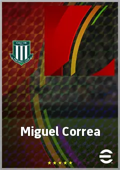 Miguel Correa eFootball 2026 player card, 60 OVR CMF