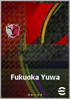 Fukuoka Yuwa eFootball 2026 player card, 59 OVR DMF