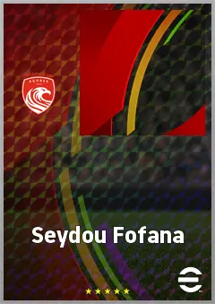 Seydou Fofana eFootball 2026 player card, 62 OVR DMF