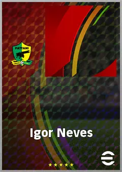 Igor Neves eFootball 2026 player card, 70 OVR CF