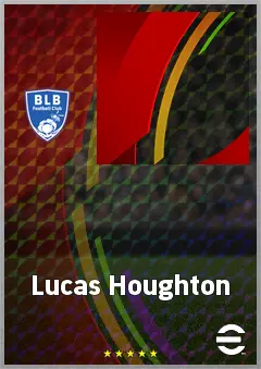 Lucas Houghton eFootball 2026 player card, 61 OVR RB