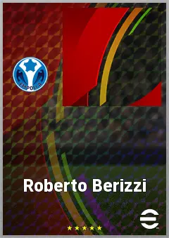 Roberto Berizzi eFootball 2026 player card, 62 OVR CB