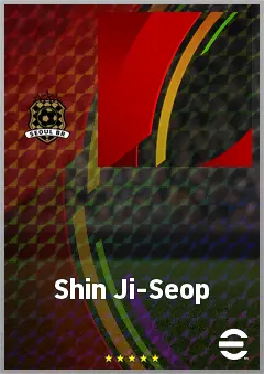 Shin Ji-Seop eFootball 2026 player card, 61 OVR CMF